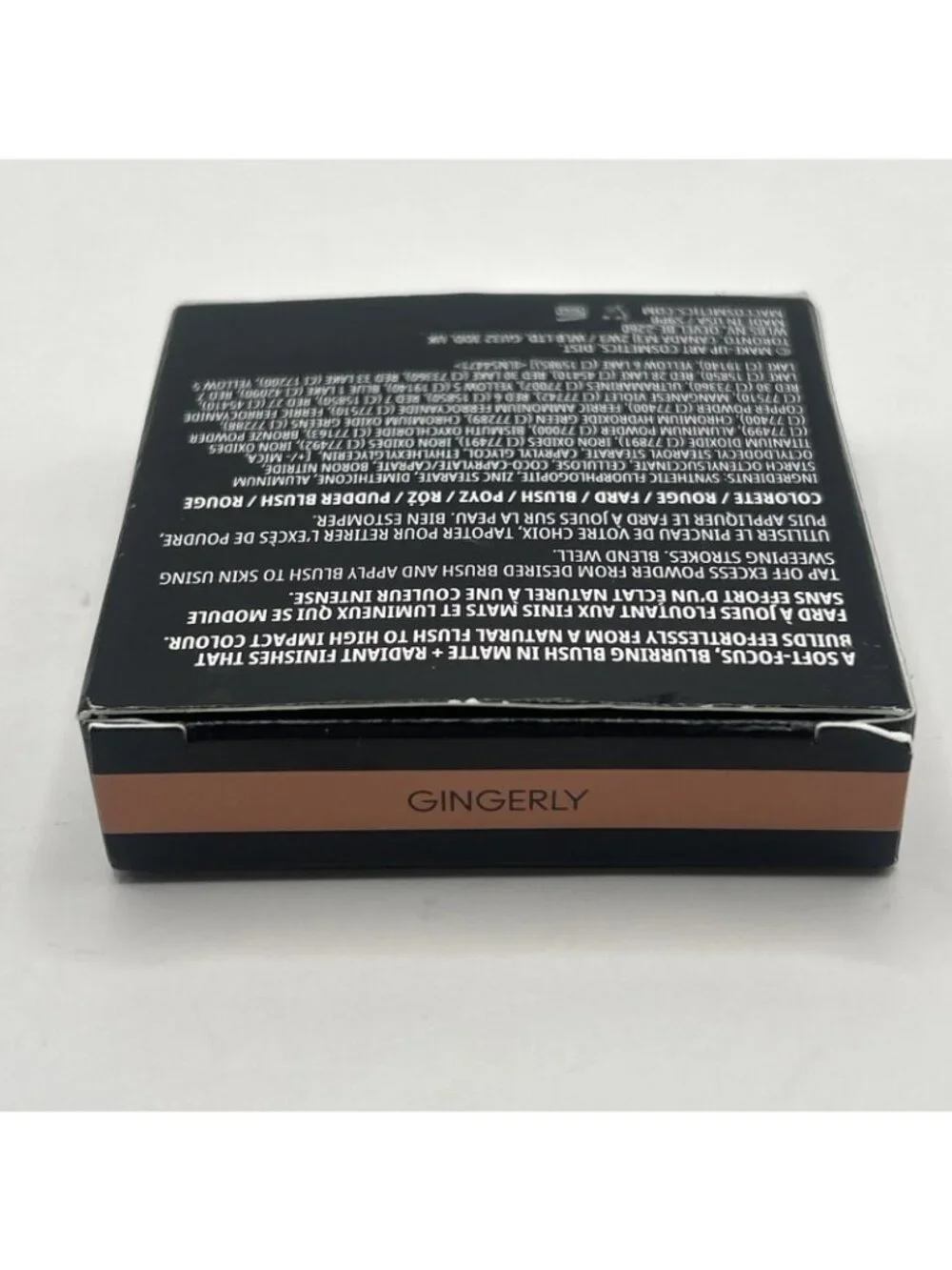 Mac Skinfinish Colourstruck Blush (Gingerly) Boxed New .15 Oz Makeup Wedding
